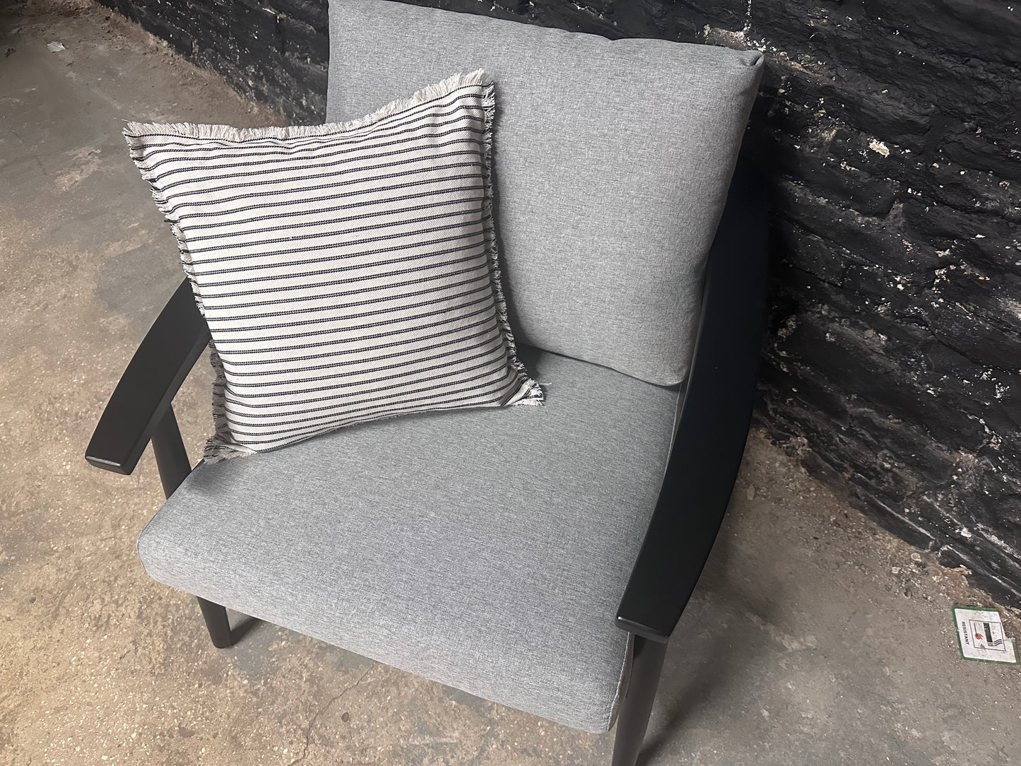 RIVET OCCASIONAL CHAIR, Grey