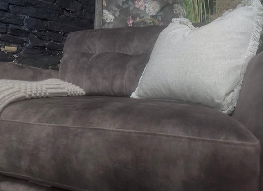 DFS New Studio Cuddler Sofa - Espresso