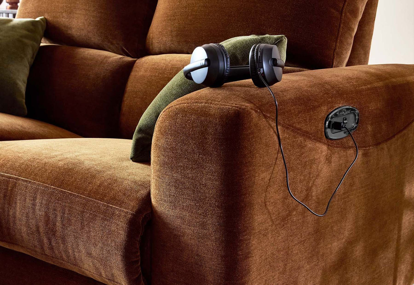 Lazy Boy Power Recliner in Rust