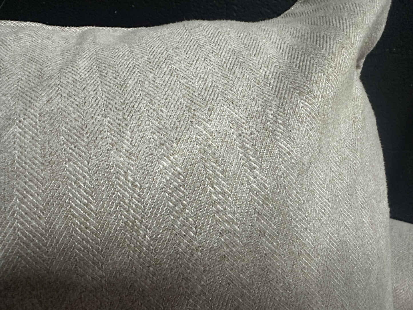 M & S Chaise Sofa in Neutral Weave