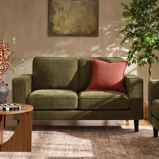 Dusk Soho 2 Seater Sofa in Olive