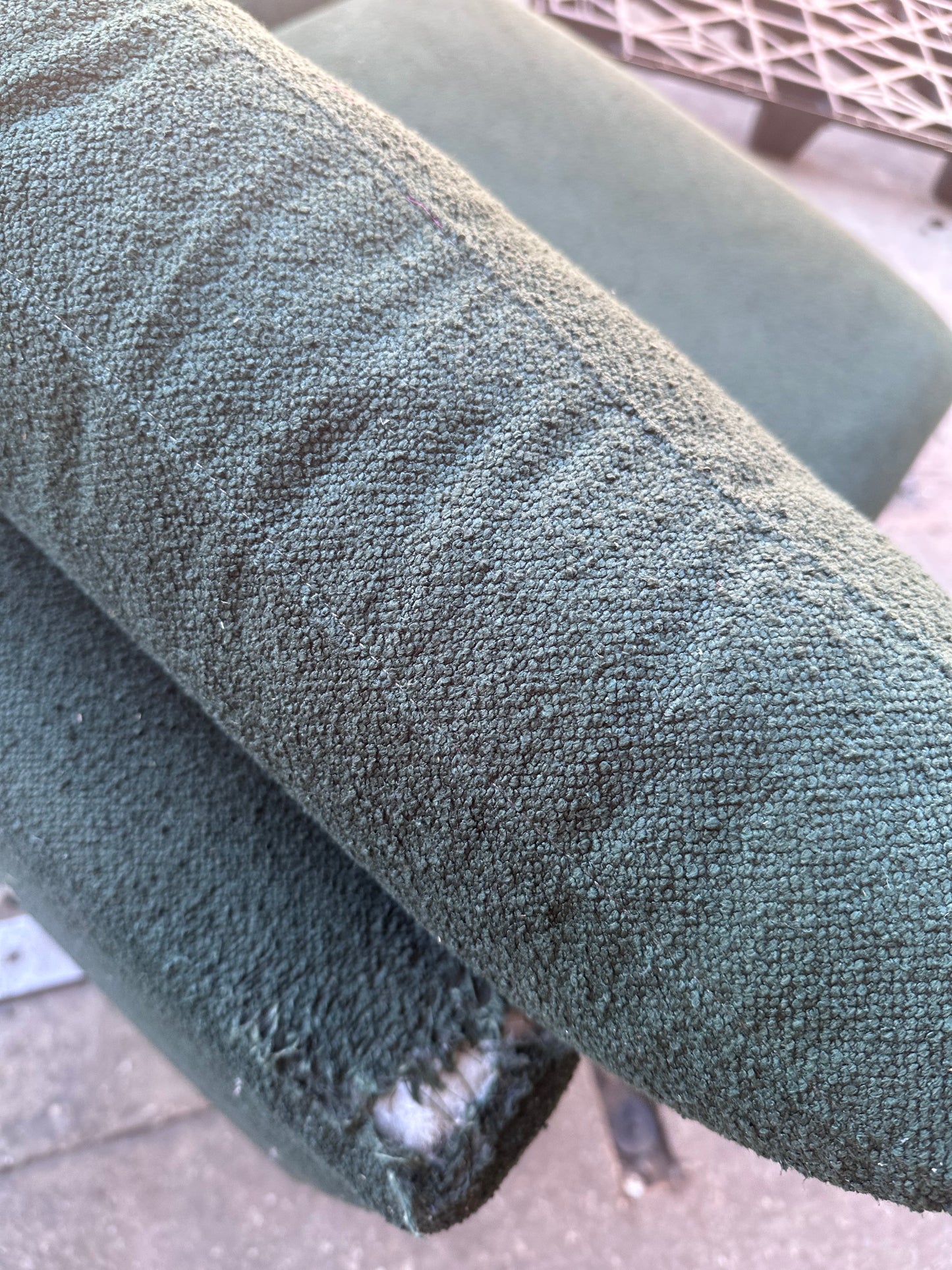 DFS Forest Green cinema Sofa
