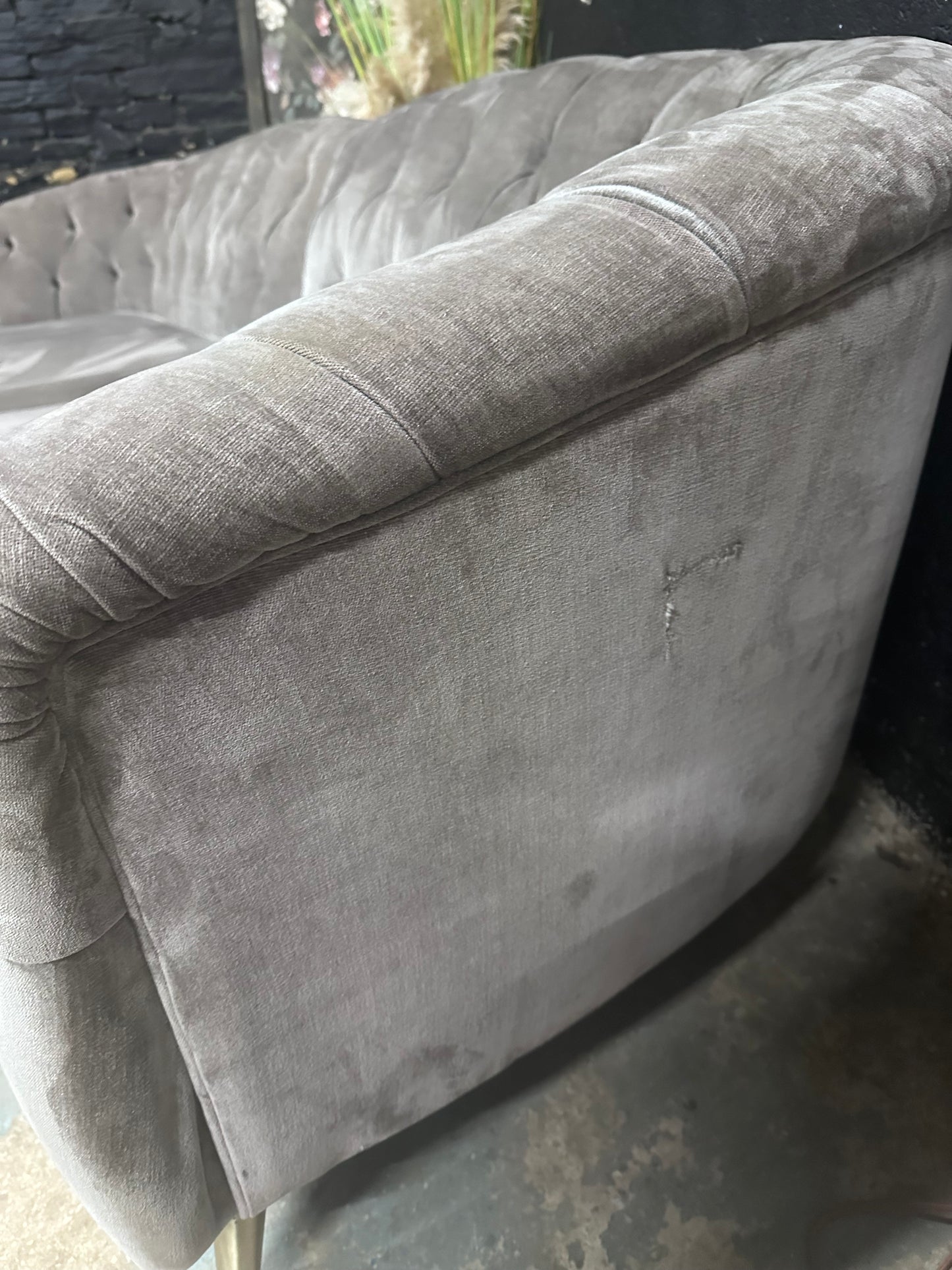 Sofology Bijou Split 4/5 Seater in Mink Velvet