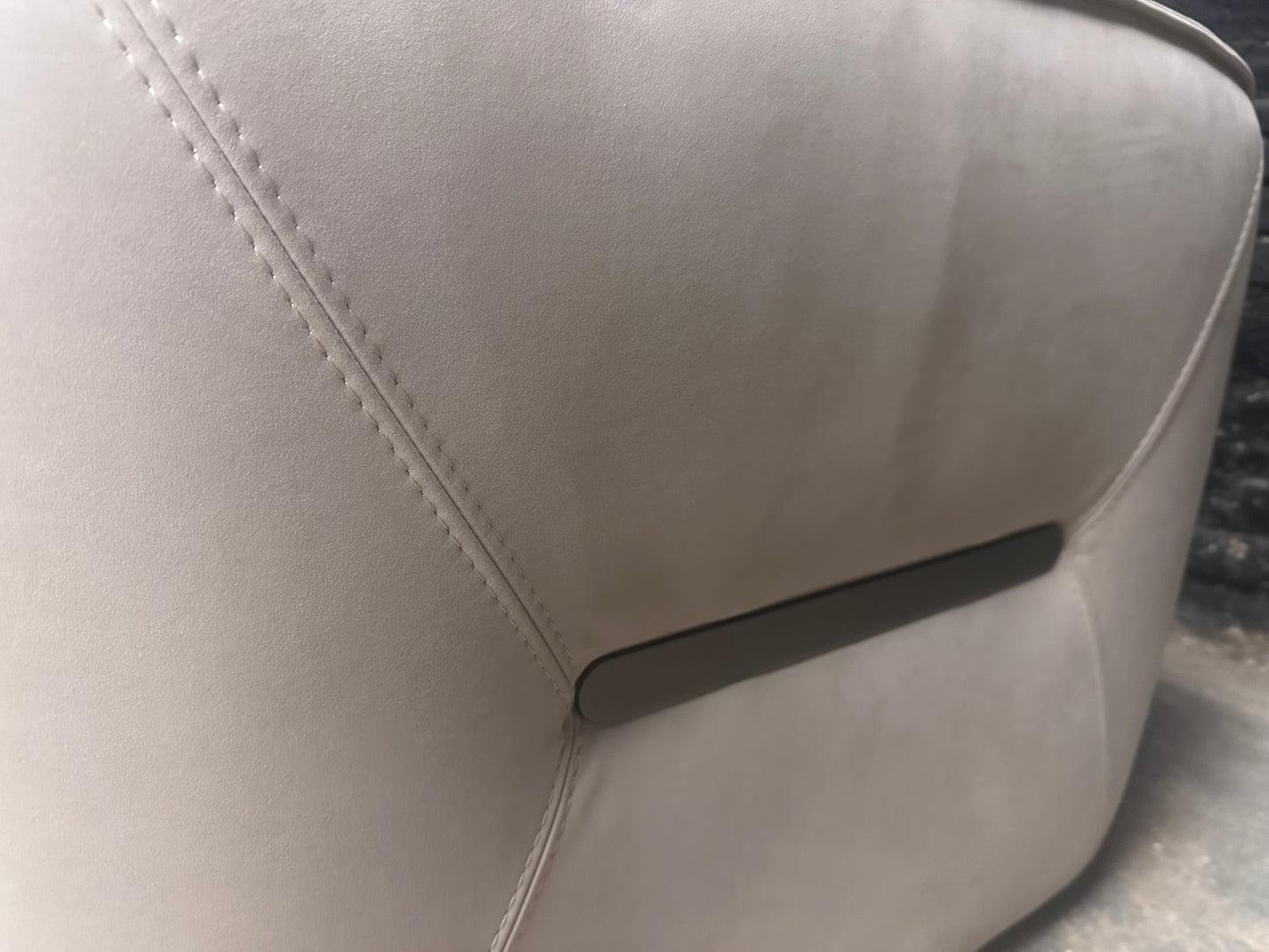 New Sofology Palazzo Swivel Chair in Lifestyle Newbuck Stone