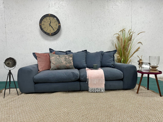 Loaf Wodge Sectional Sofa in Rainy Window clever softie