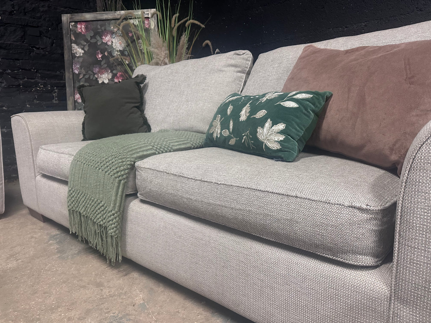 Barker & Stonehouse 3/4 Seater in Neutral Weave