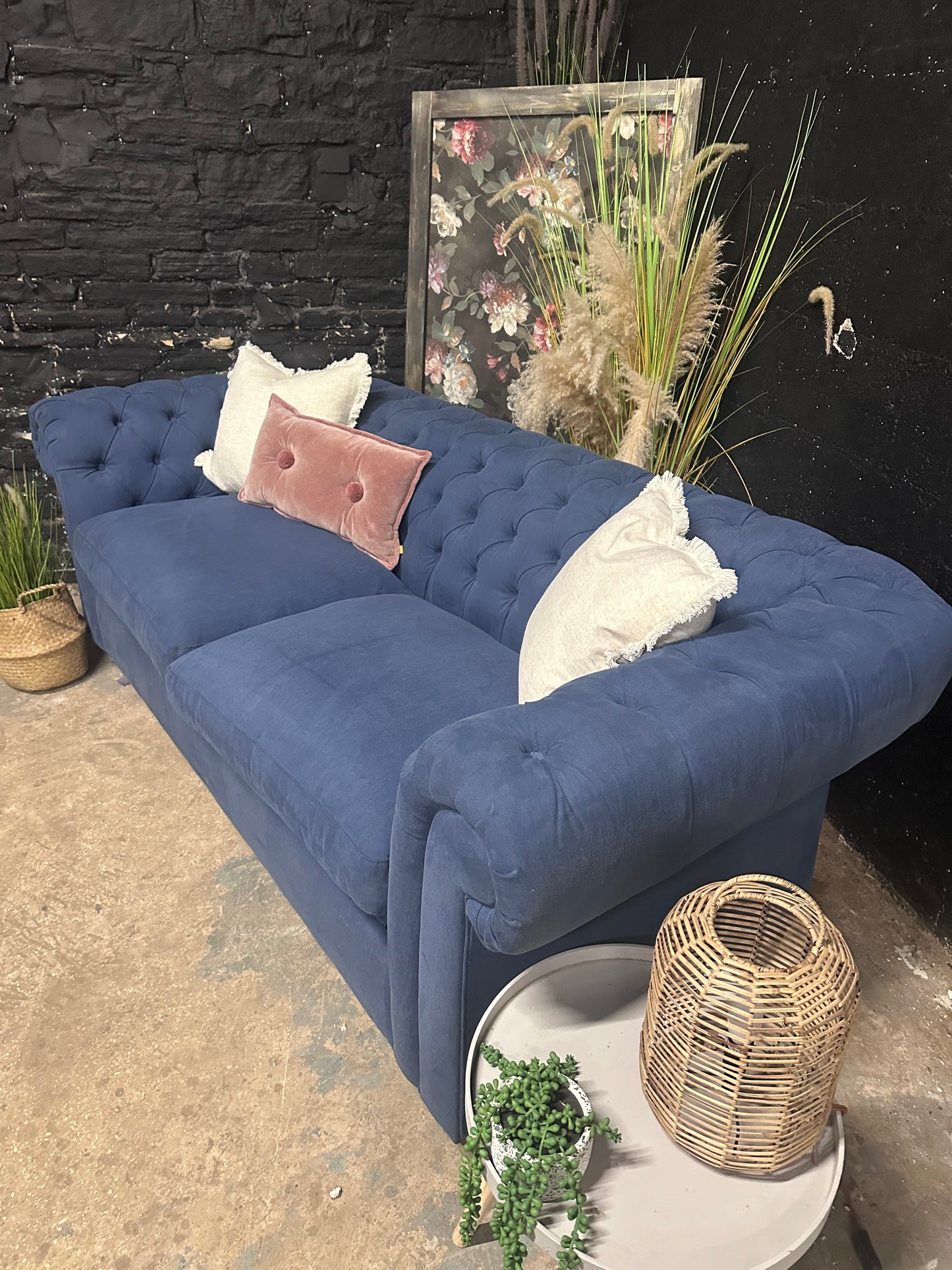 John Lewis Cromwell Double Sofa Bed - Smart Blue