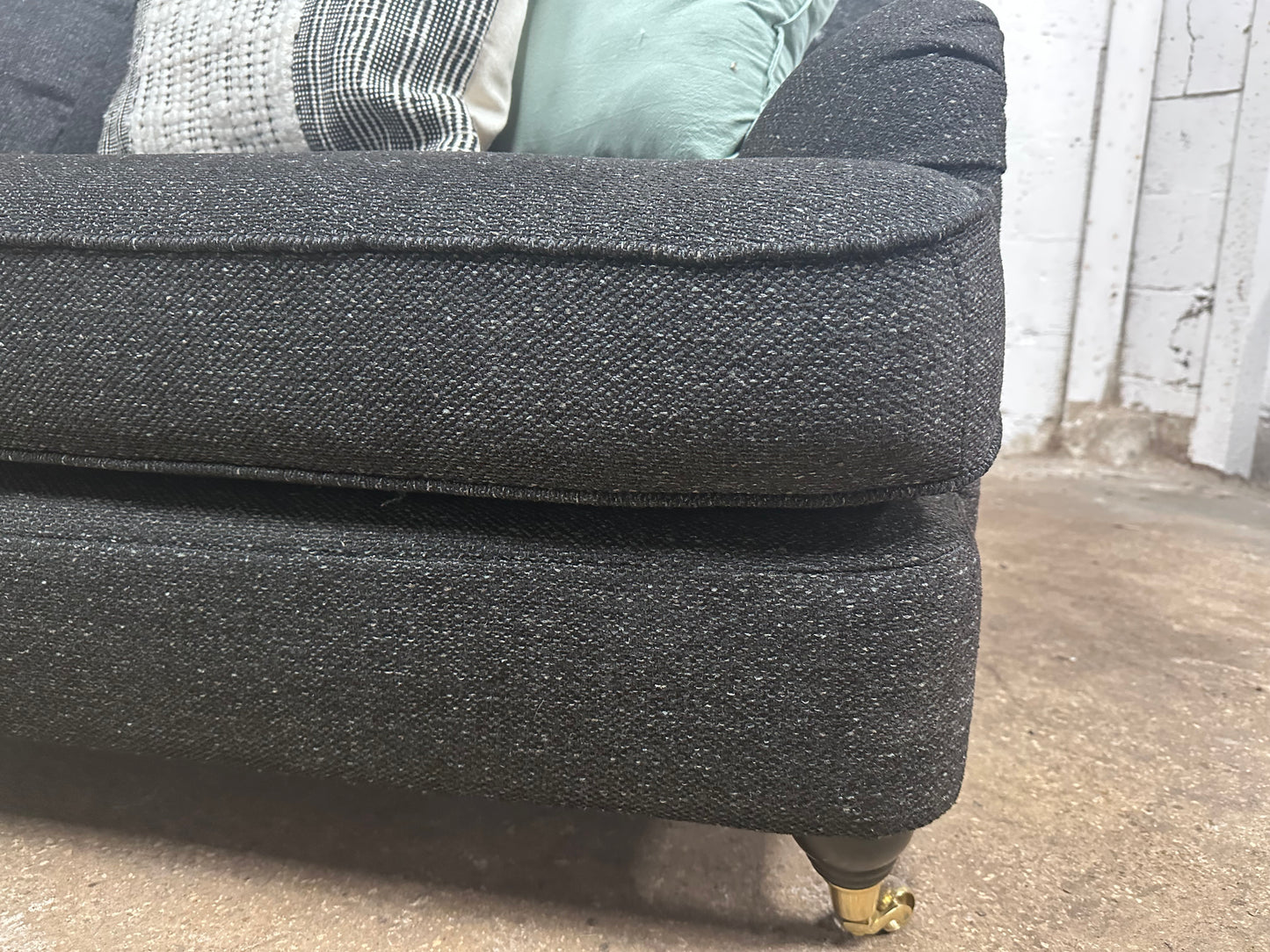 Next Coal Charcoal 3 Seater
