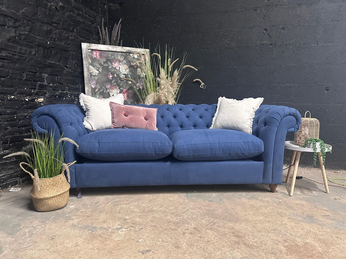 John Lewis Cromwell Double Sofa Bed - Smart Blue