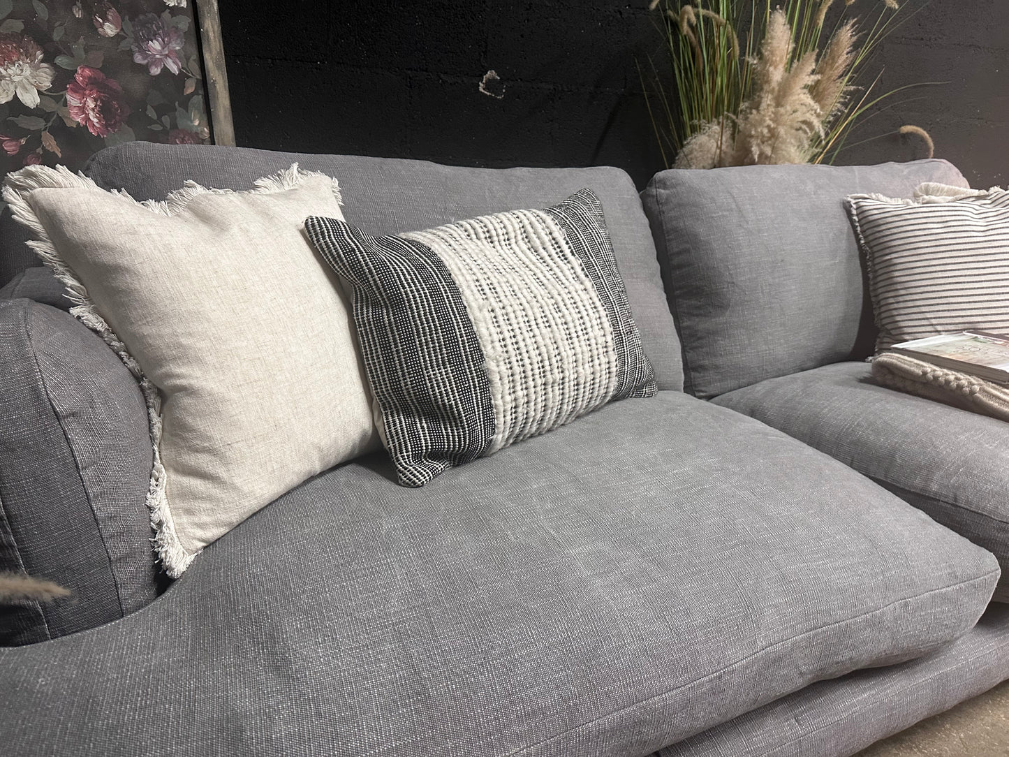 Loaf.com Extra Large Smithy Sofa in Clever Launered Linen
