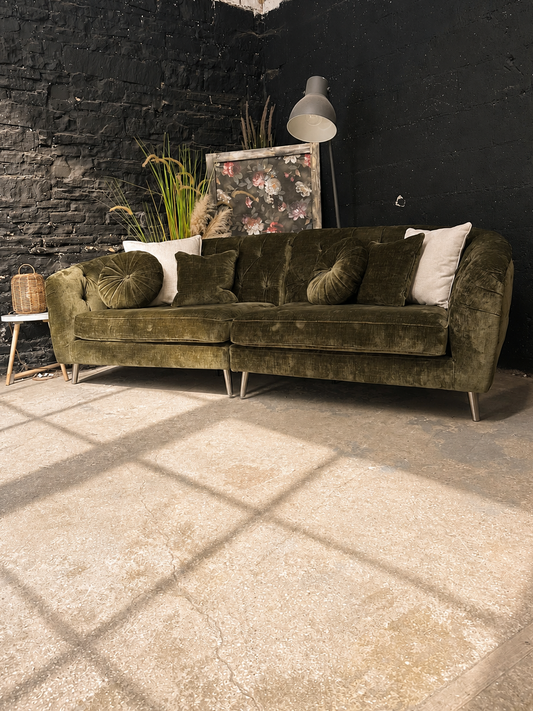 Sofology Split 4 Seater - Olive
