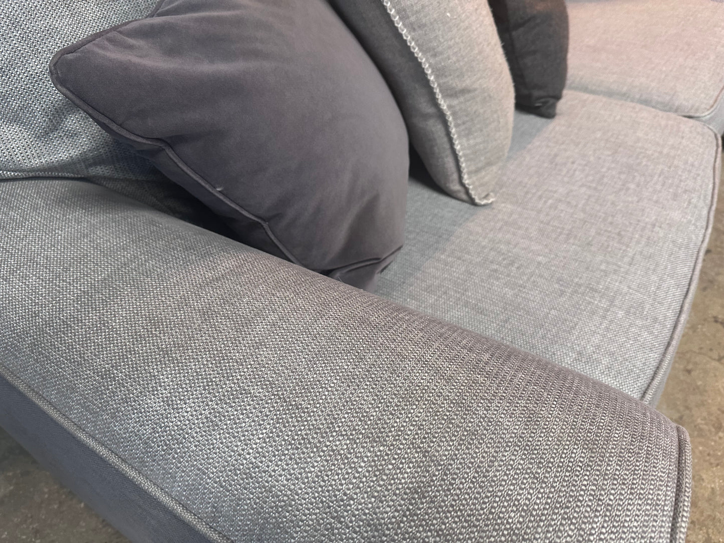 Barker and Stonehouse Corner Sofa - grey mix