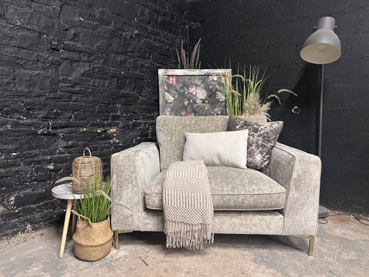 Sofology Ex Display Love Seat in Beige