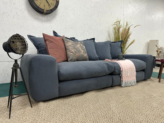 Loaf Wodge Sectional Sofa in Rainy Window clever softie