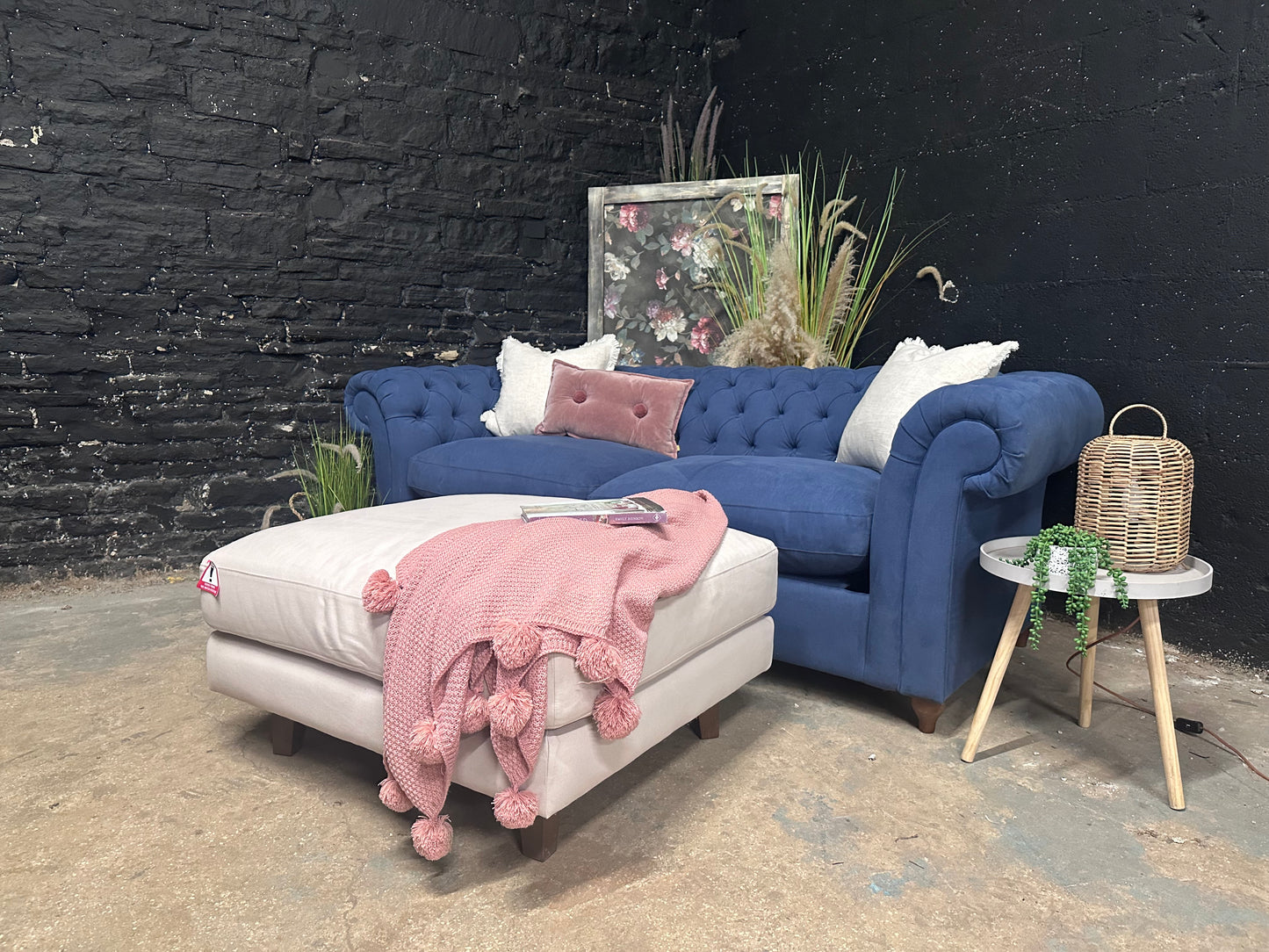 John Lewis Cromwell Double Sofa Bed - Smart Blue