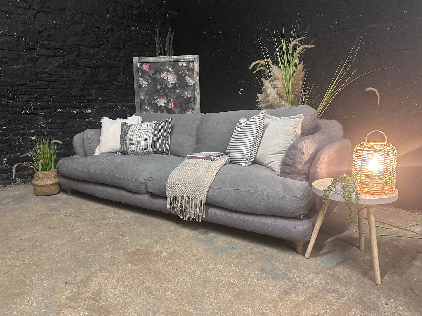Loaf.com Extra Large Smithy Sofa in Clever Launered Linen
