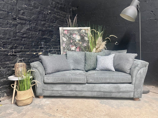 Furniture Village 3 Seater Sofa in grey