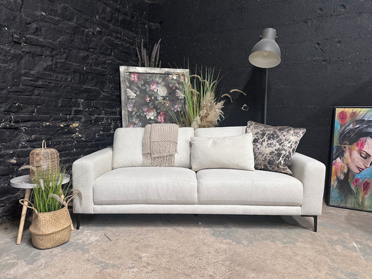 Dusk 3 Seater Cream Sofa