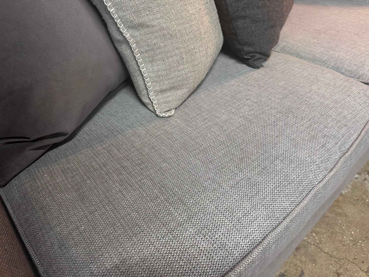 Barker and Stonehouse Corner Sofa - grey mix