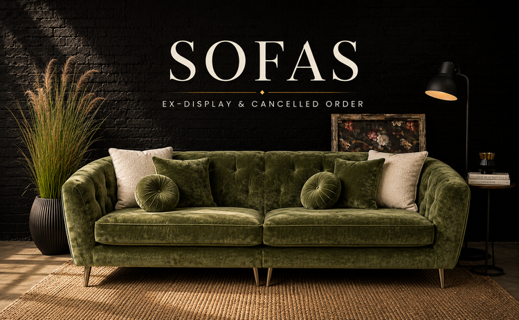 Ex Display & Cancelled Order Sofas