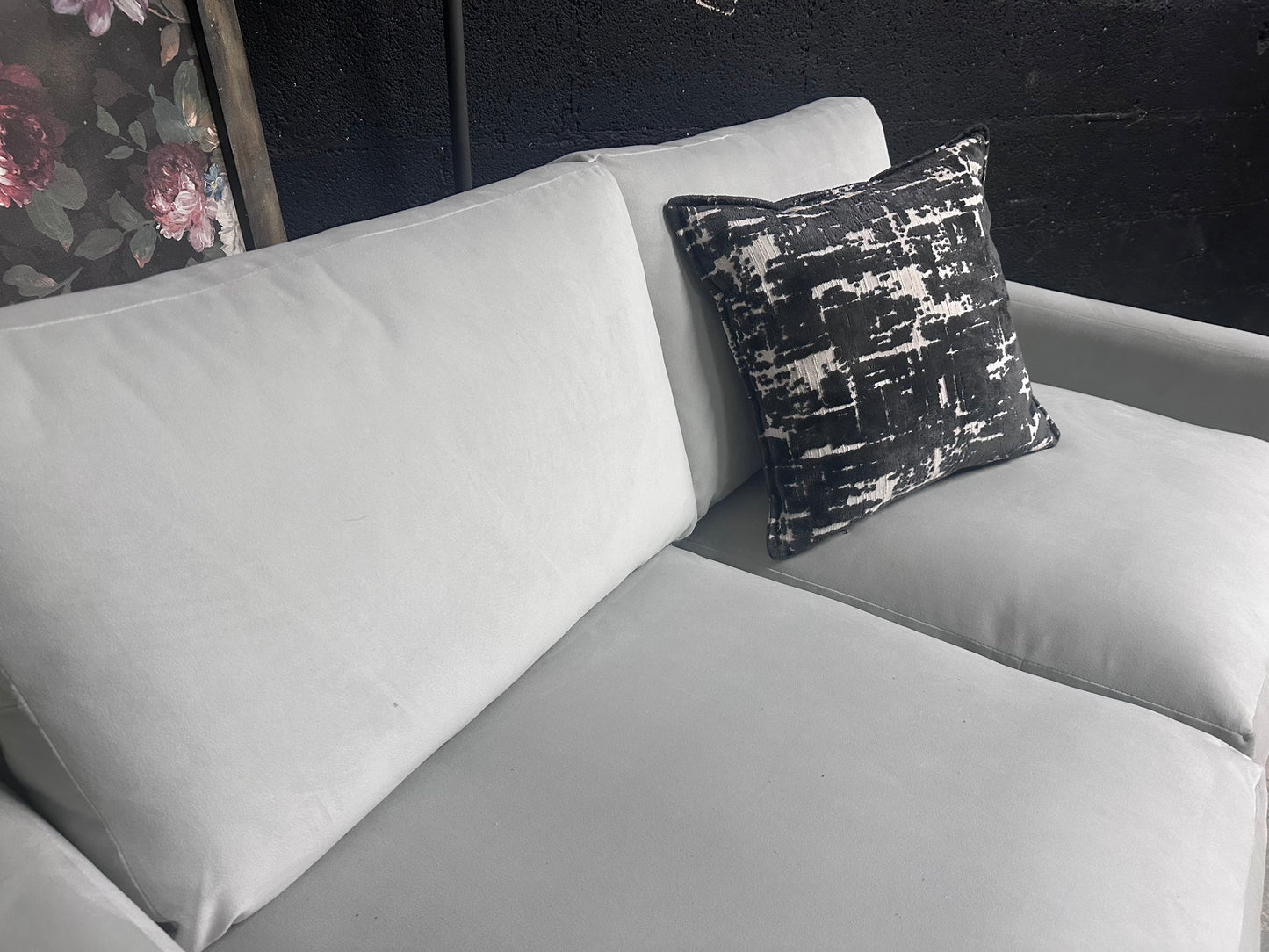 Willow and Hall Foxham 2 Seater Sofa in Whisper Velvet