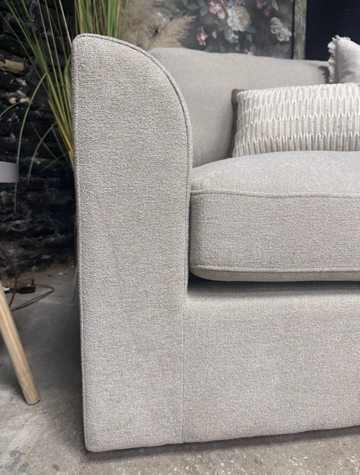 Miami Beige Love Seat