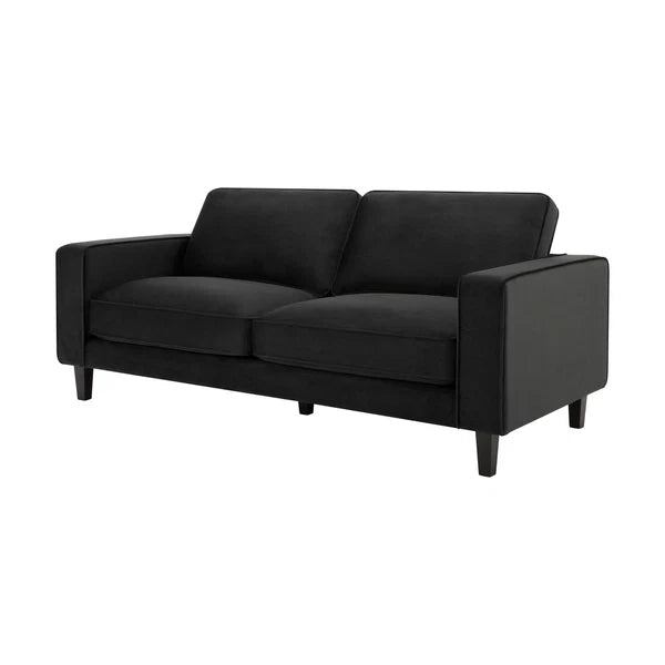 Dusk Soho 3 Seater Sofa in Ink Velvet