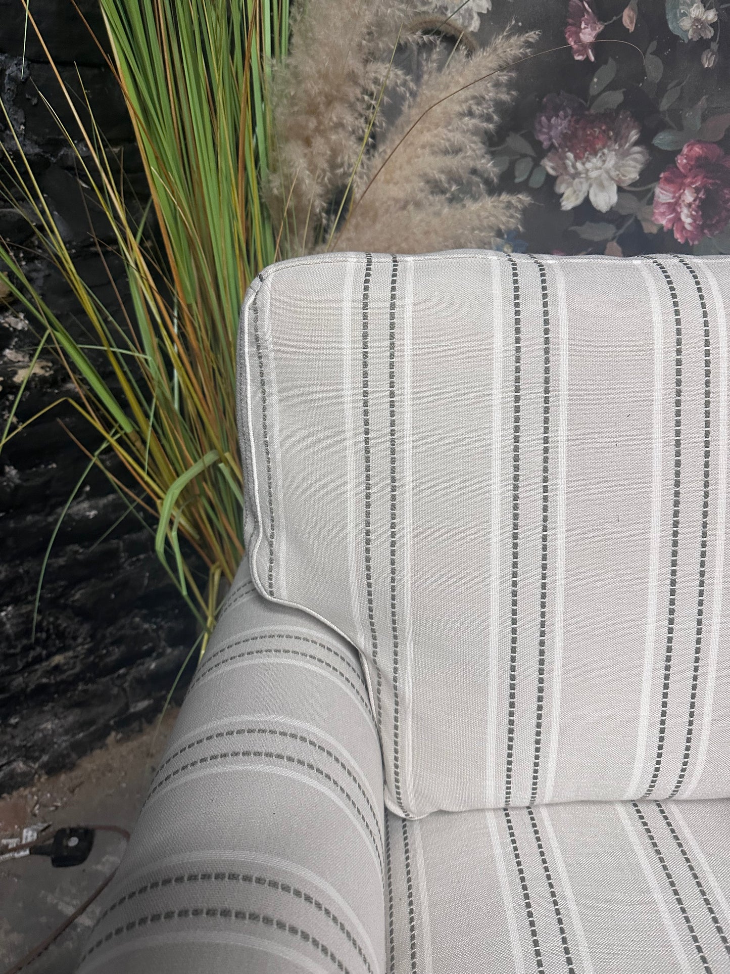 Dusk Sicily Armchair in Stripe