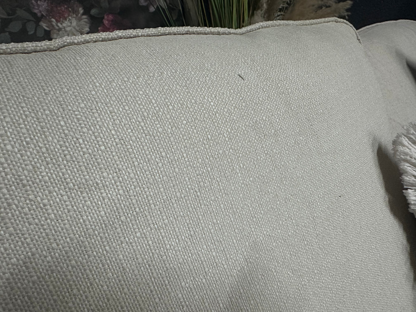 M & S Ex Display Cream Corner Sofa