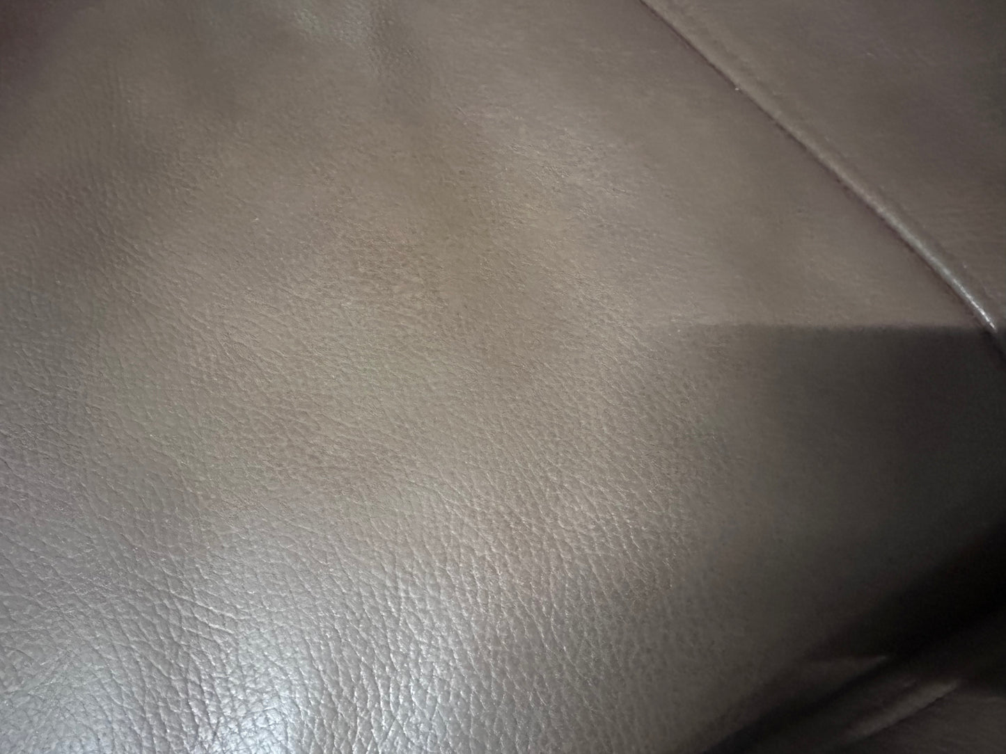 Italian brown 100% leather LHF SCATTER back Sofa