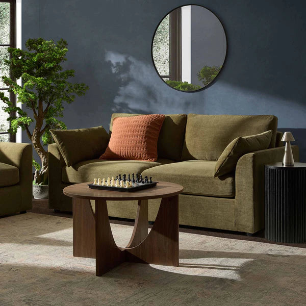 Dusk Miami Split 2 Seater Sofa - Olive