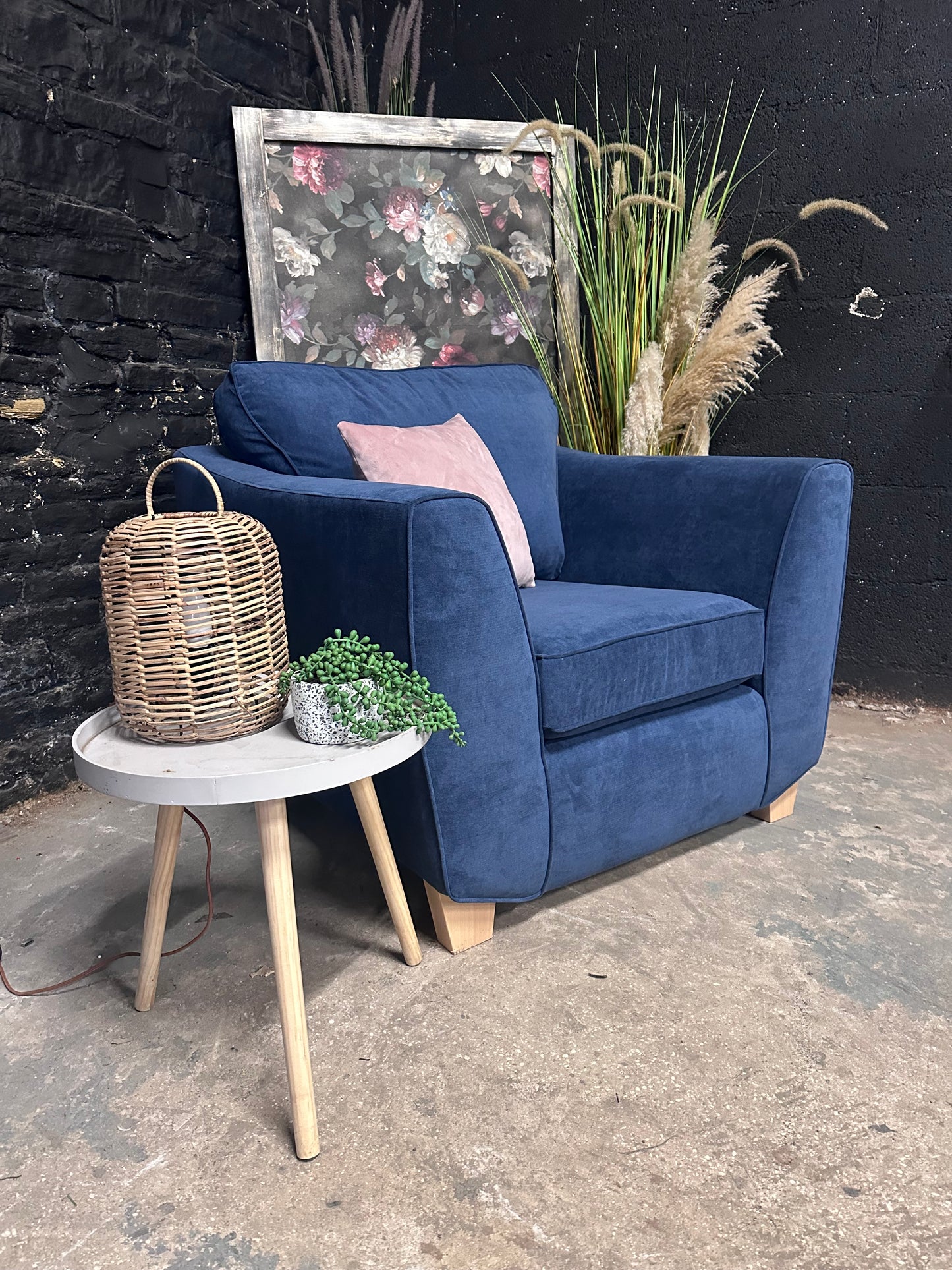 DFS Orlby Armchair - Blue