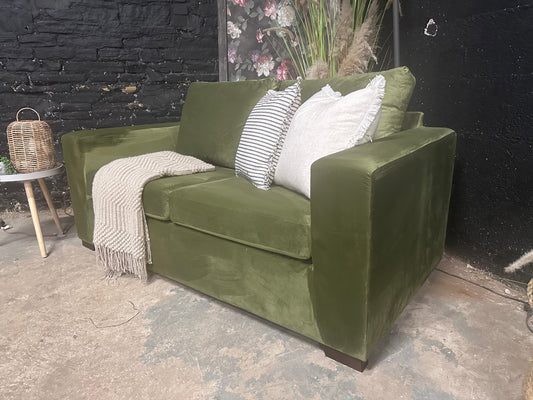 2 Seater Sofa Bed in Moss Green - Very