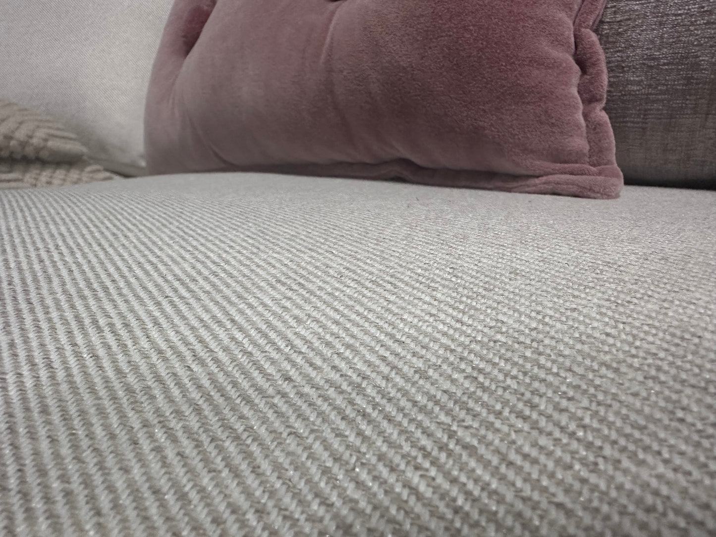 Left Hand Beige Corner Chaise - Payton