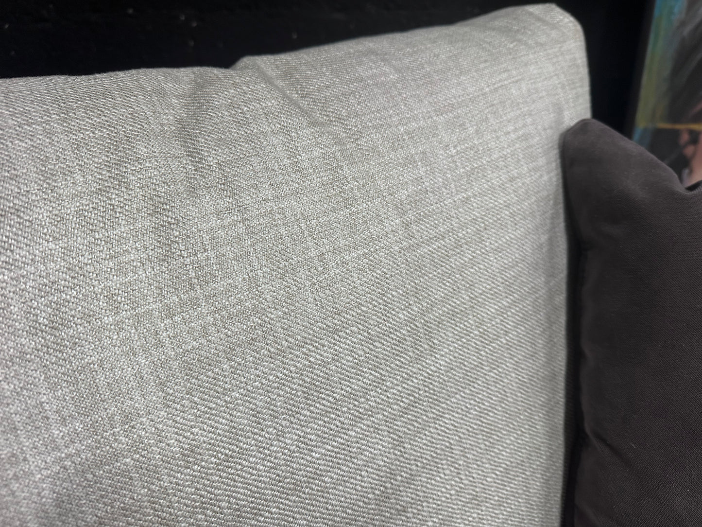 Modular 3 Seater Sofa in Pebble Grey - New