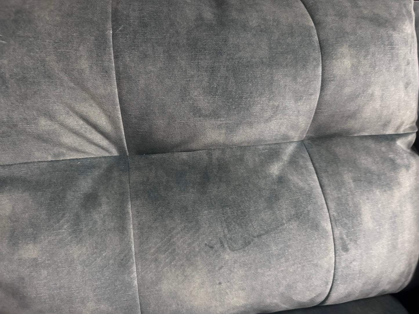 DFS New Motion 2 Seat Sofa and Cuddler Set in Navy Blue