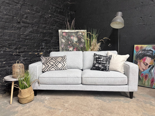 Dusk Soho 3 Seater Sofa in Light Grey