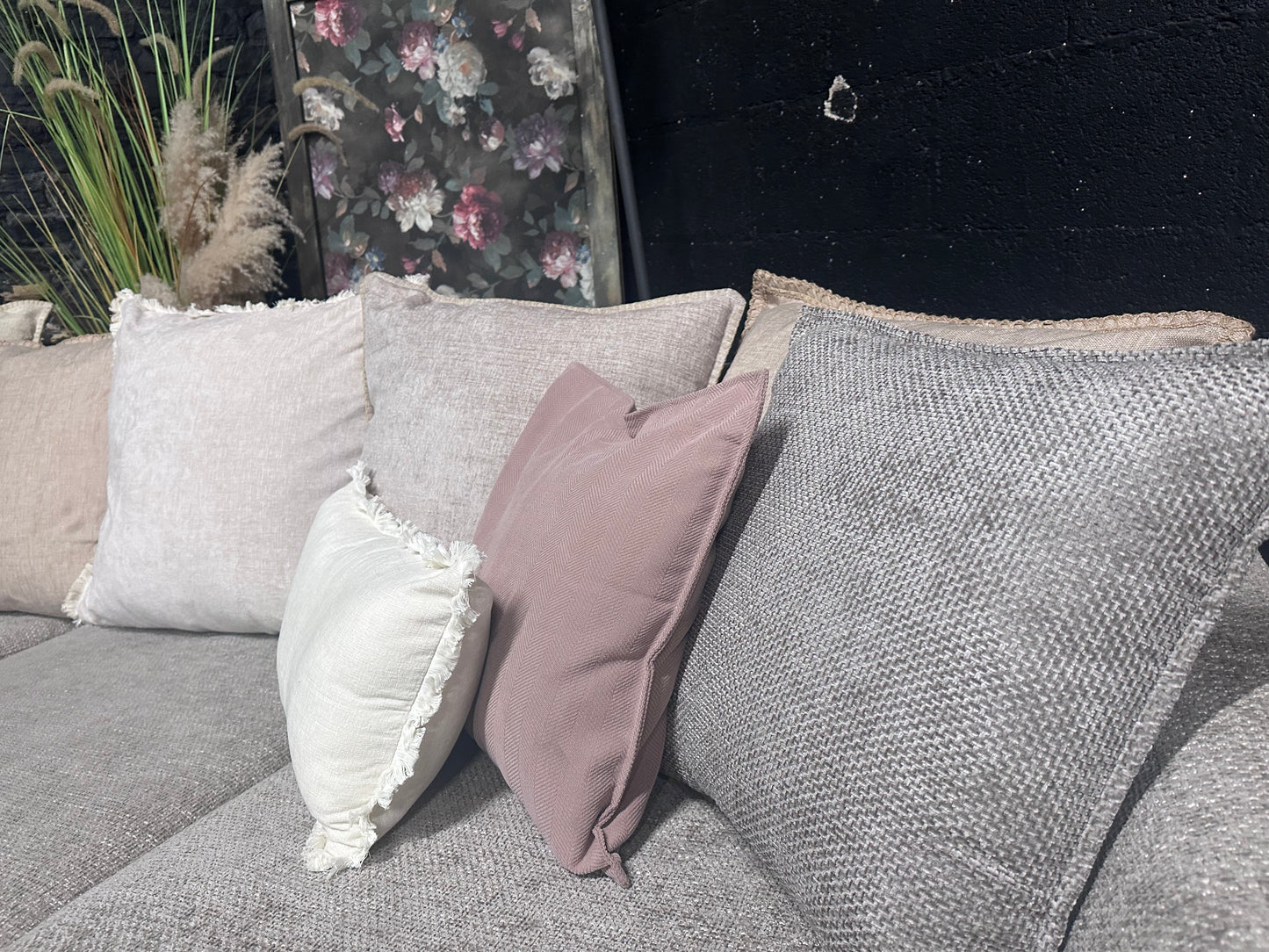 Sofology U Shape Cinema Sofa Stone/Mink