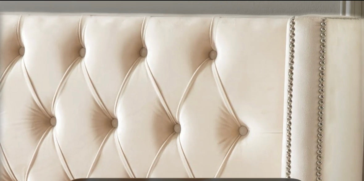 Dfs Aldridge Non Storage Double Bed - Mink