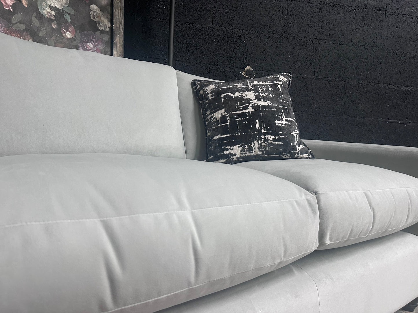 Willow and Hall Foxham 2 Seater Sofa in Whisper Velvet