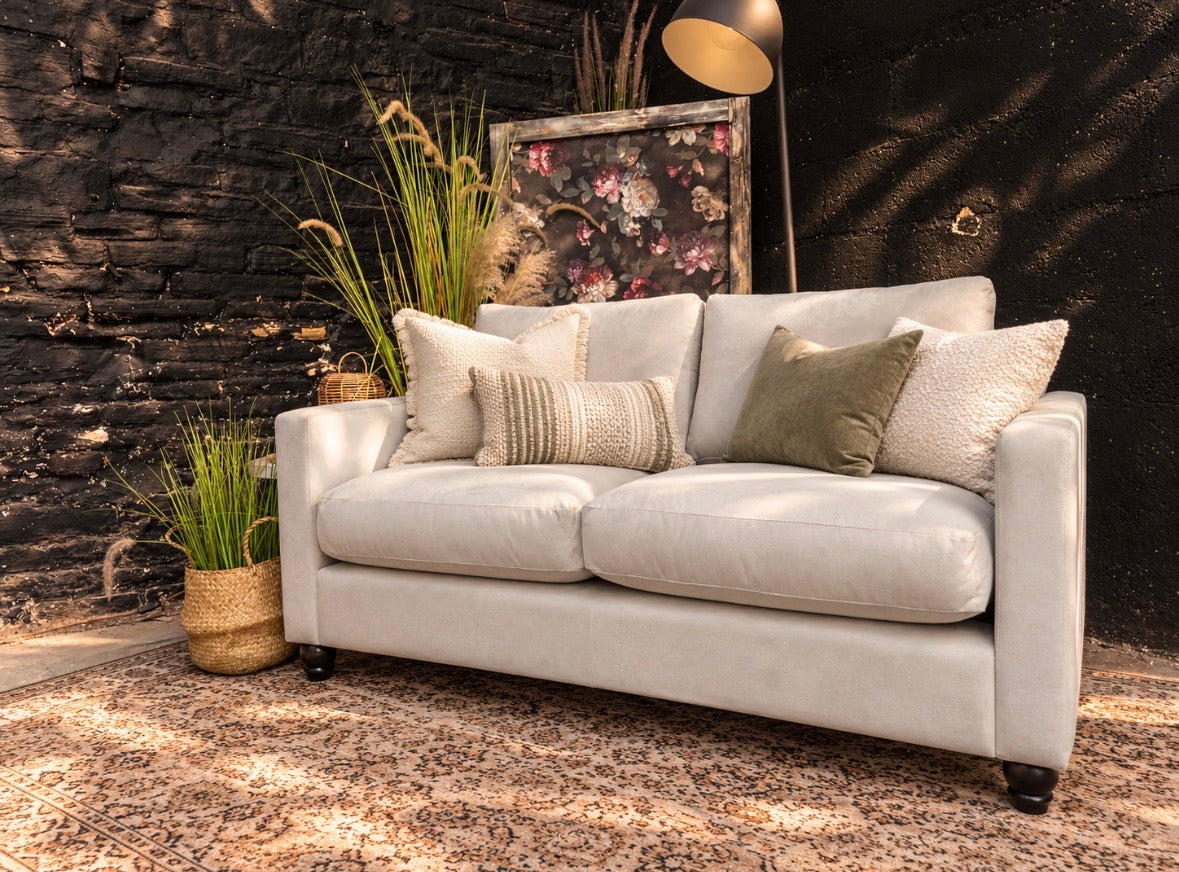 Willow and Hall Foxham 2 Seater Sofa in Whisper Velvet