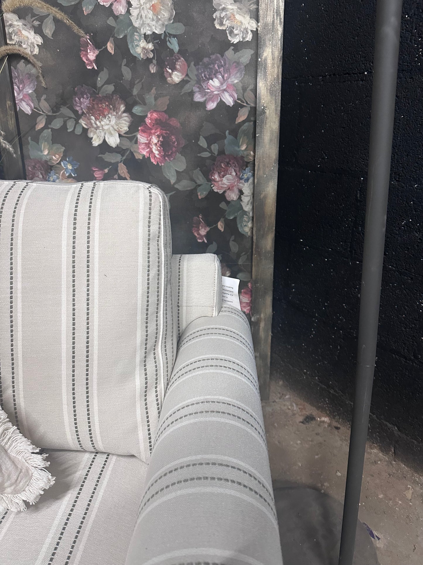 Dusk Sicily Armchair in Stripe