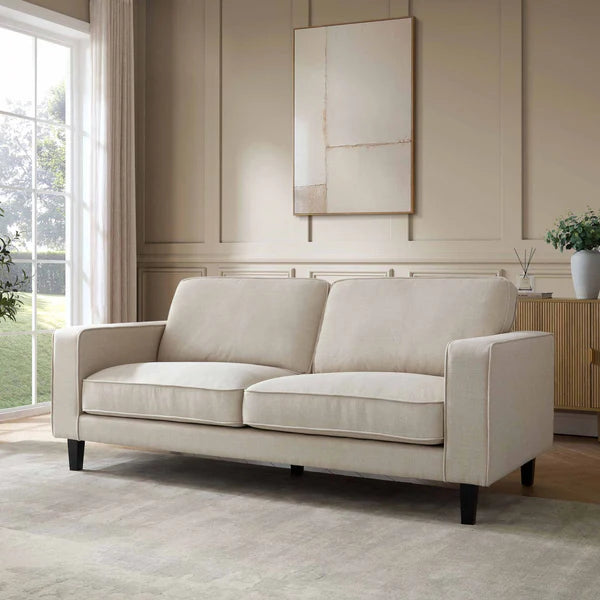 Dusk Soho 3 Seater Sofa in Beige
