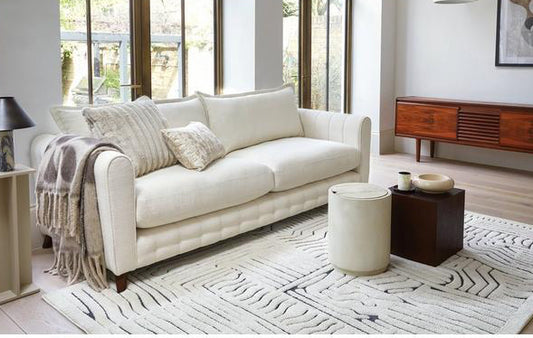 Dfs Amaya Formal Back 3/4 Seater Sofa