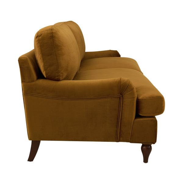Dusk Hampshire 3 Seater Sofa in Muted Gold