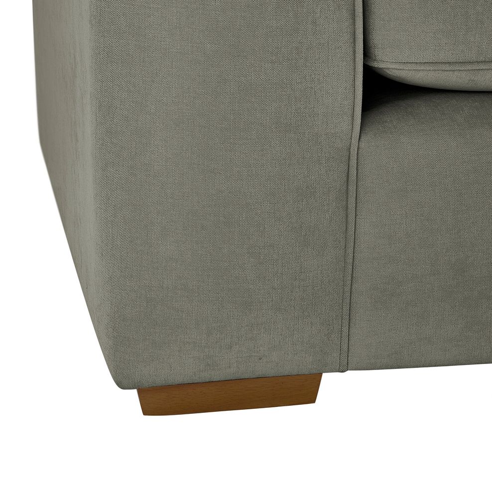 Oak Furniture Land Eastley 3 Seater Sofa | Limoge Green