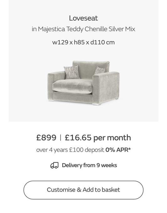 Sofology Majestica Love Seat