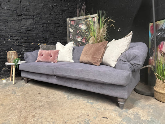 Chesterfield 3/4 Seater Sofa in Storm