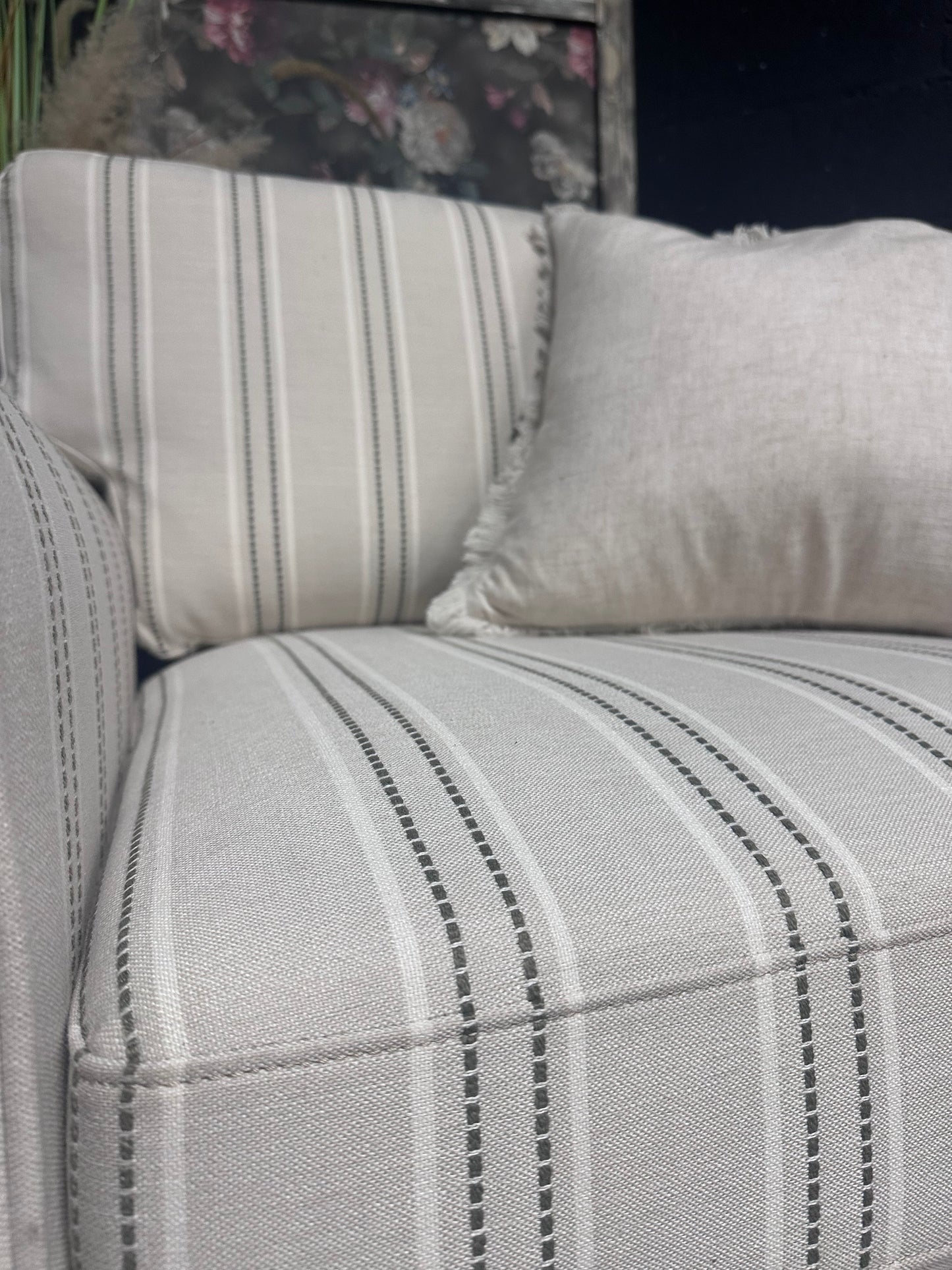 Dusk Sicily Armchair in Stripe