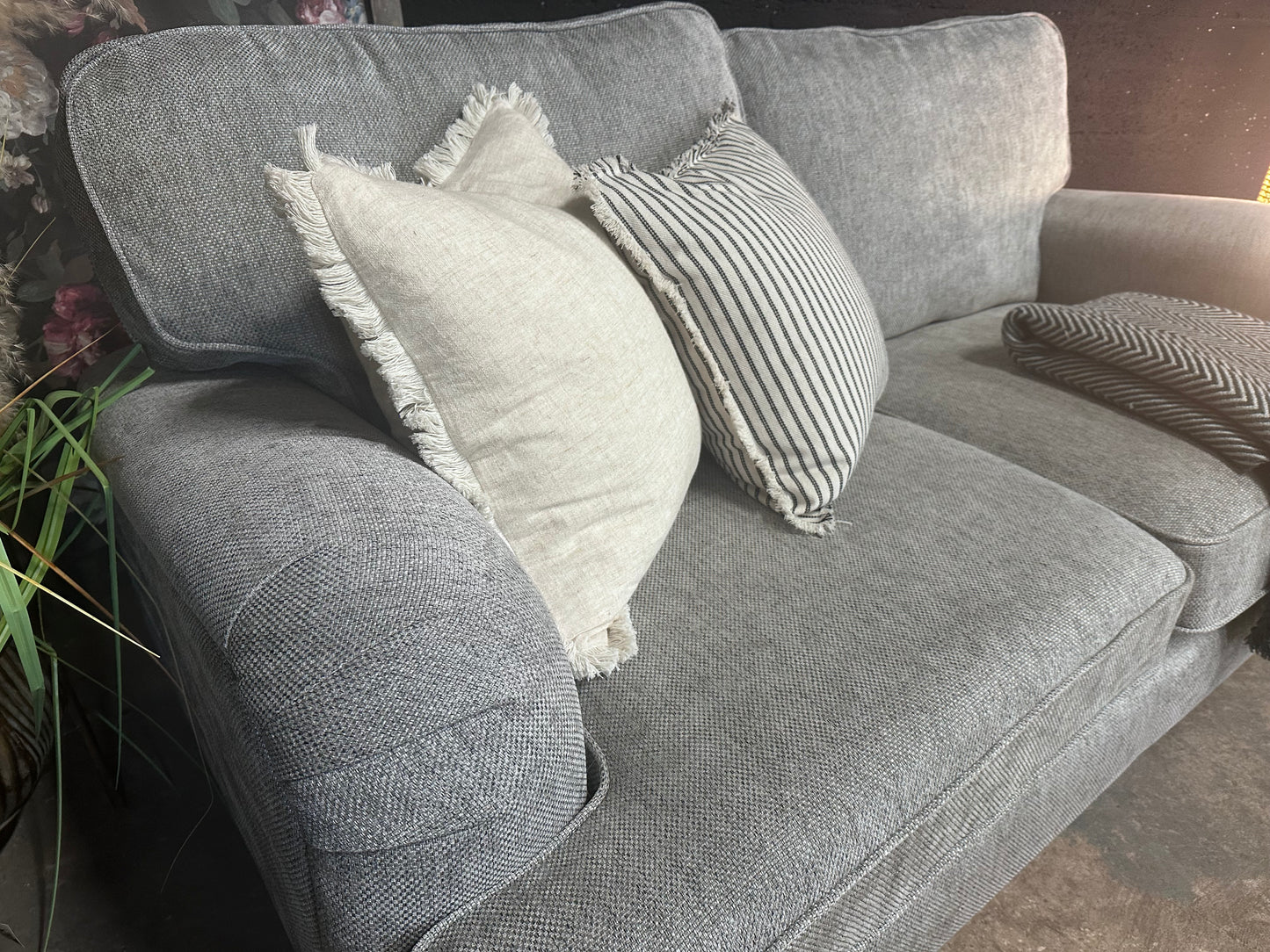 Next Lilly Sofa - Silver Grey
